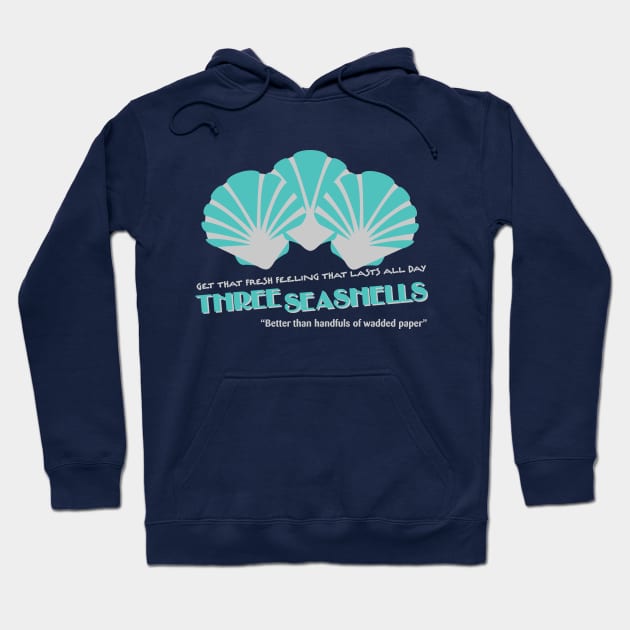 The Three Seashells Hoodie by Meta Cortex